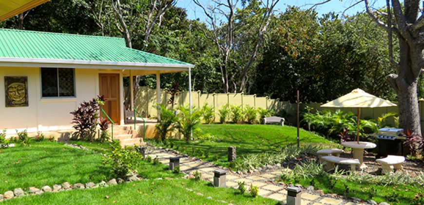 Beach villas with Bali garden