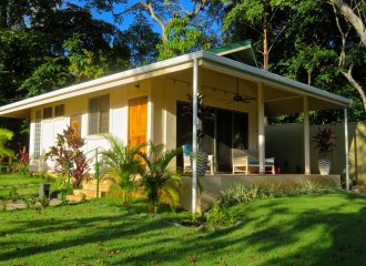 Beach villas with Bali garden